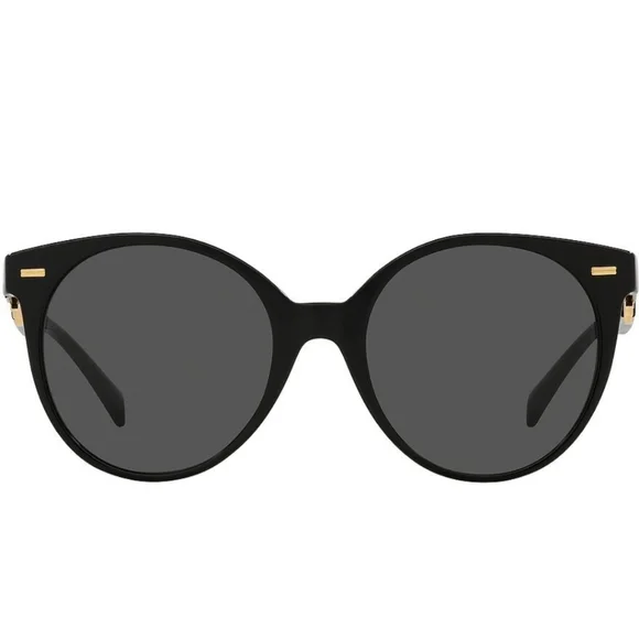 NIB Versace Round Black Sunglasses display picture 1